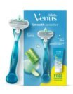 Gillette Venus Smooth Sensitive Razor for Women (with Free Shave Gel)