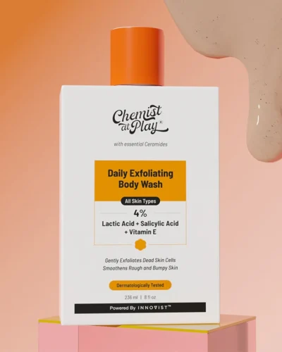 Chemist at Play Exfoliating Body Wash with Lactic Acid 236ml