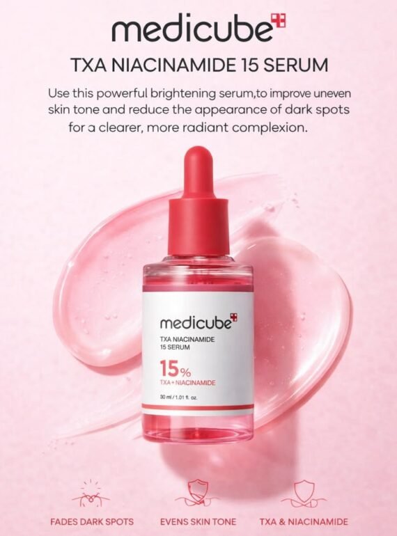 medicube TXA + Niacinamide 15% Glow Serum – Brightening Korean Serum for Glass Skin ✨