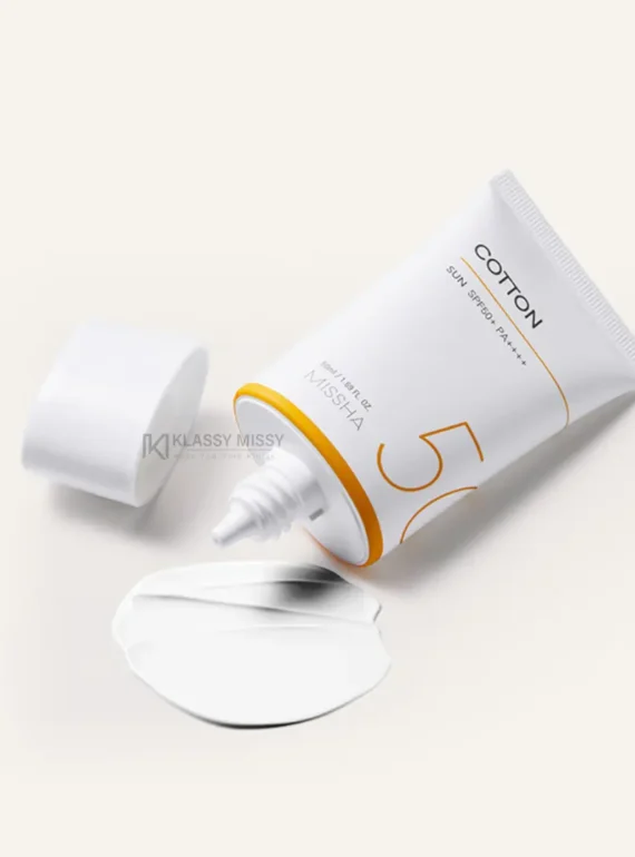 Missha All Around Safe Block Cotton Sun 50ml SPF50+ PA++++